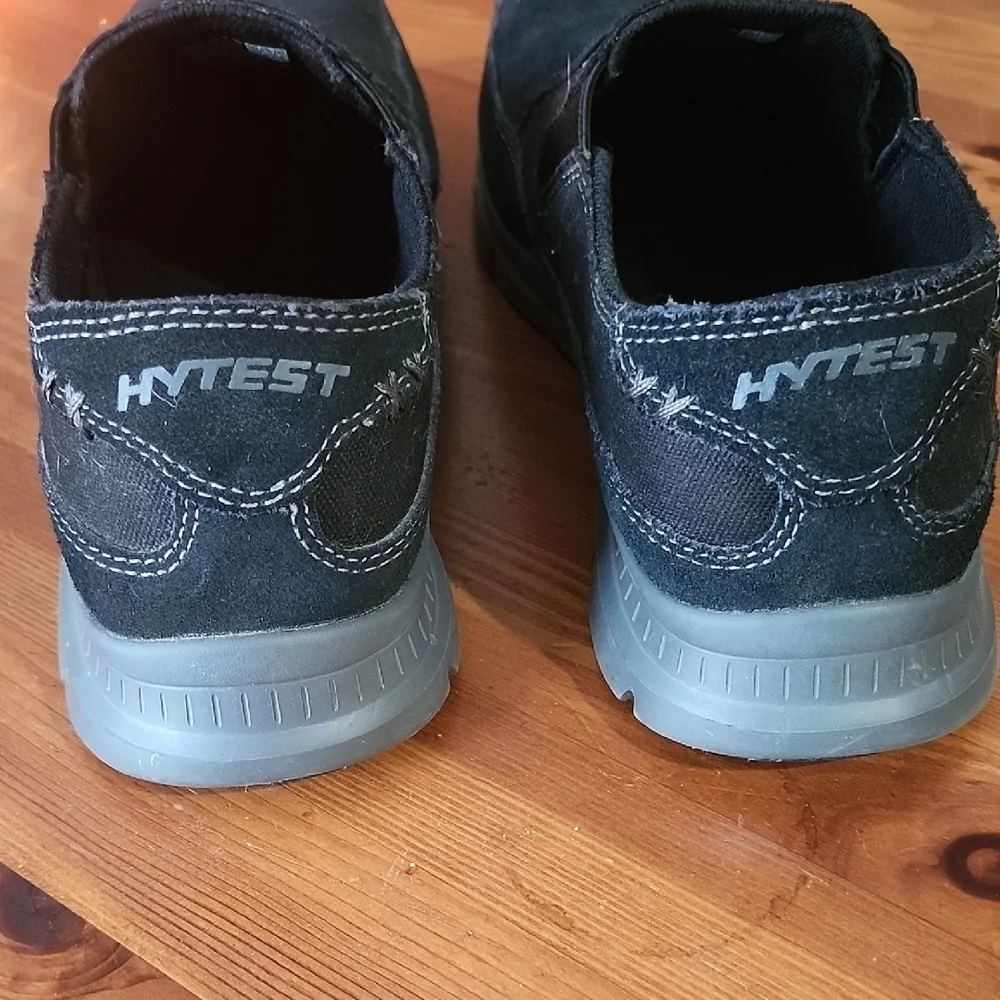 HYTEST Steel Toe Slip On Work Shoes 10.5 W